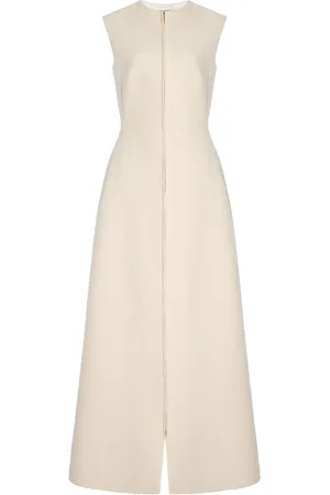 DELPOZO Exclusive Architectural Cotton Dress