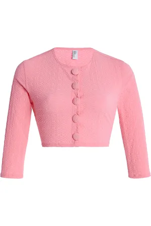 Lisa Marie Fernandez Seersucker Cardigan