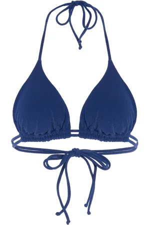 Oas Exclusive Riviera Starry Azzurra Knit Bikini Top