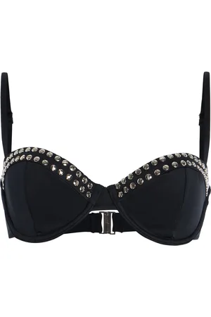 Simkhai Amande Studded Balconette Bikini Top