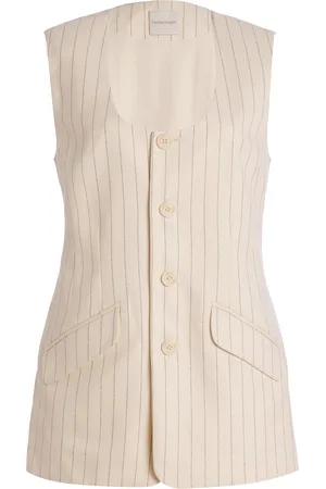 Favorite Daughter Exclusive The Diana Twill Vest