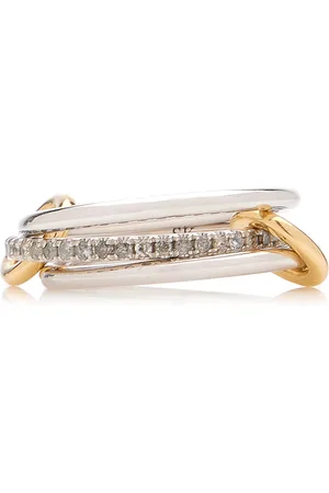 SPINELLI KILCOLLIN Sonny 18K Yellow Gold; Sterling Diamond Ring