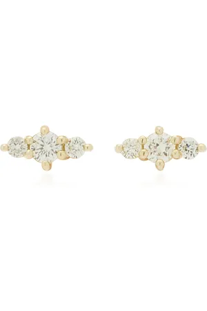 Ila Hanley 14K Yellow Diamond Earrings