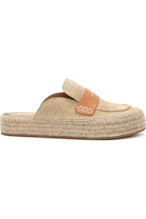 J.W.Anderson Leather Loafer Espadrillas