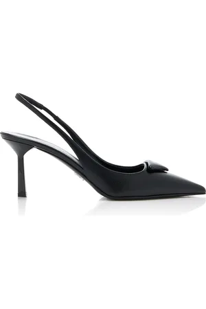 Prada Leather Slingback Pumps