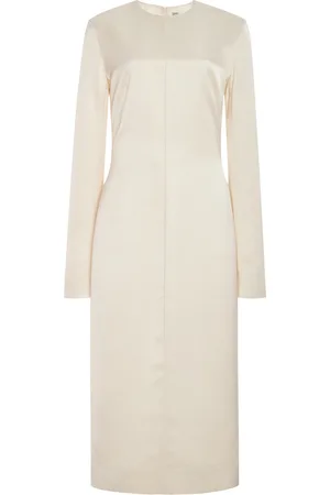 Totême Lean Satin Midi Dress