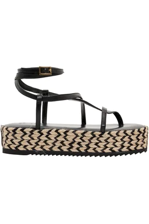 JOHANNA ORTIZ Barbor Leather Platform Sandals