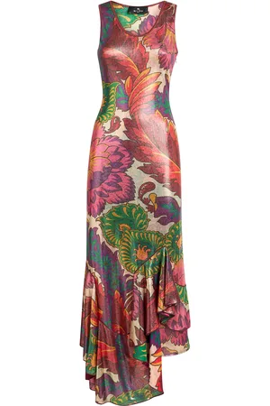 Etro Lurex Jersey Maxi Dress