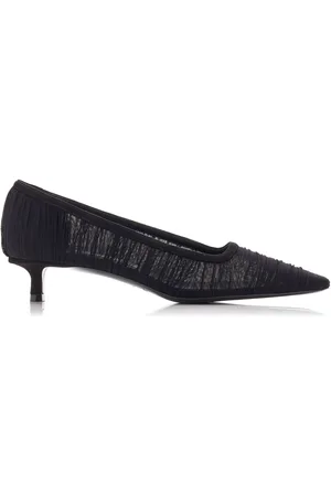 Jimmy Choo Lotta Ruched Tulle Pumps