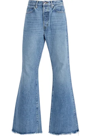 Frame The Lax Frayed Flared Jeans