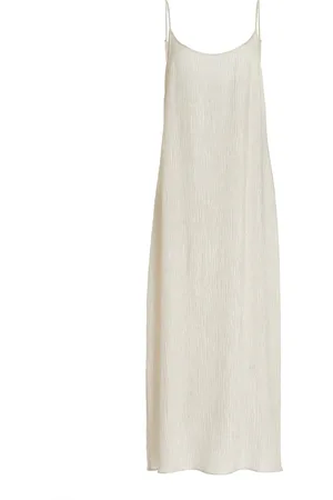 Jenni Kayne Exclusive Fete Plisse Midi Slip Dress