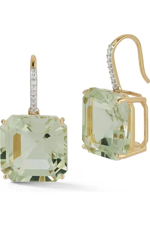 Mateo 14K Yellow Gold Amethyst Earrings