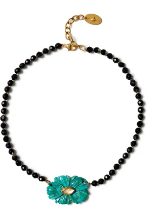 CHAN LUU Magnolia Beaded Necklace