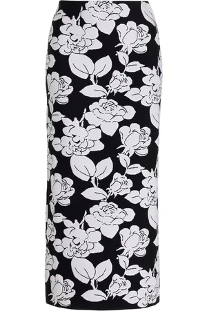 Carolina Herrera Knit Midi Pencil Skirt