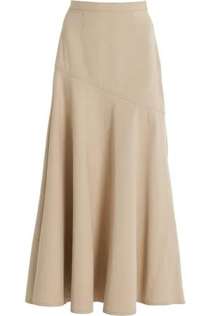 ADAM LIPPES Tess Cotton Twill Midi Dress