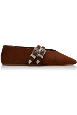 Le Monde Beryl Claudia Calf Hair Ballet Flats