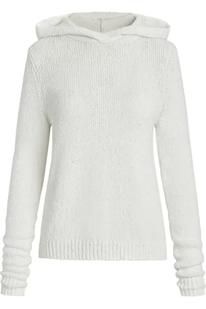 AYA MUSE Trix Hooded Knit Cotton Sweater