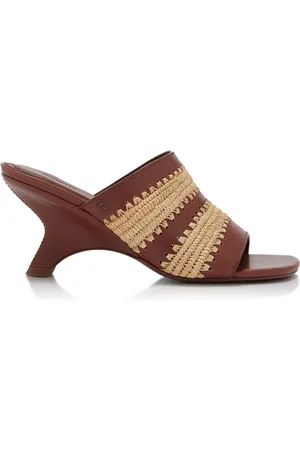 Simkhai Shadow Raffia Sandals