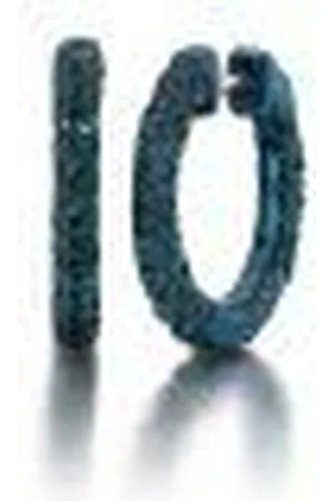 Graziela London & Rhodium 3 Sided Hoops