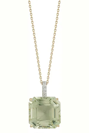 Mateo 14K Yellow Gold Amethyst Necklace