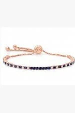 Graziela Diamond & Sapphire Bolo Bracelet