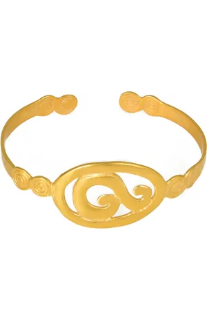CANO Tinigua 24K Yellow -Plated Cuff Bracelet