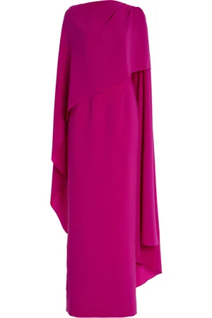 Roksanda Demetria Draped Crepe Maxi Dress