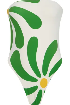 Cala De La Cruz Lore Strapless One-Piece Swimsuit