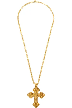 Sylvia Toledano Croix 22K -Plated Necklace