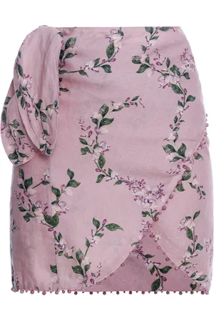 Agua by Agua Bendita Agustina Beaded Linen Pareo