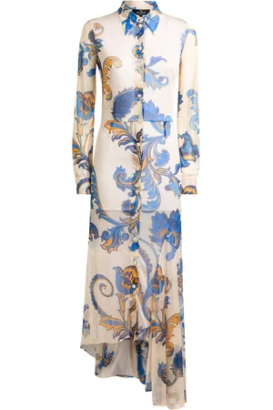 Etro Jersey Maxi Shirt Dress
