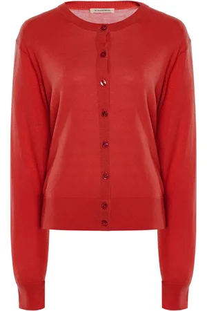 By Malene Birger Montie Knit Tencel-Wool Cardigan