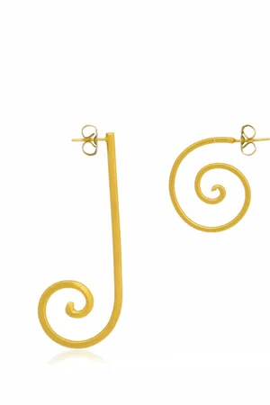 CANO Unpe 24K Yellow -Plated Earrings