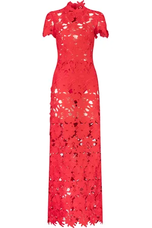 Silvia Tcherassi Taiana Guipure Lace Maxi Dress