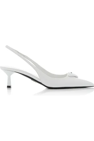 Prada Leather Slingback Pumps