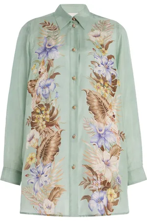 ZIMMERMANN Coco Silk Organza Shirt