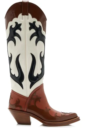 GABRIELA HEARST Capitana Leather Western Boots
