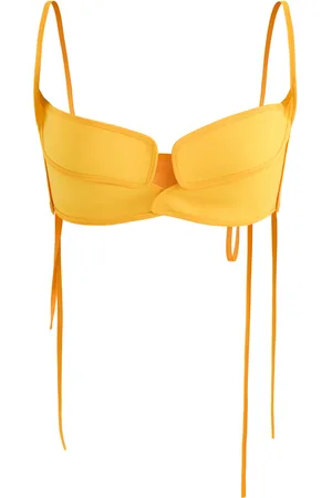 MATICEVSKI Maya Tie-Detailed Silk Crepe De Chine Bra Top
