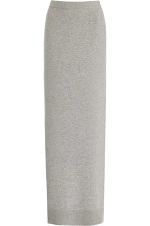 Michael Kors Cashmere-Blend Maxi Skirt