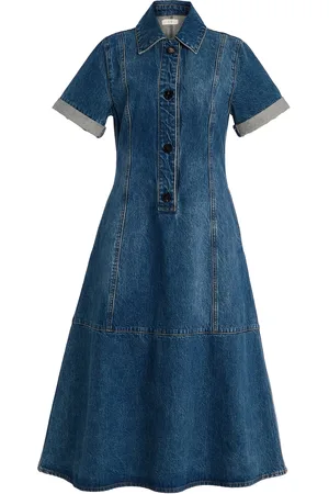 CO Denim Midi Dress