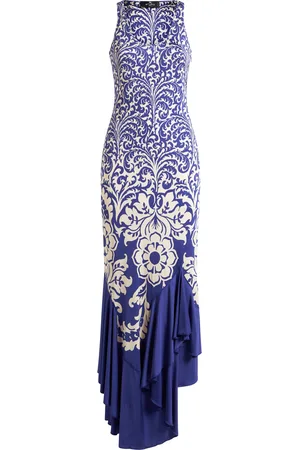 Etro Ruffled Jersey Midi Dress