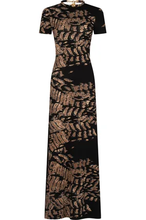Silvia Tcherassi Yara Stonewashed Knit Maxi Dress