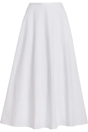 Staud Axel Cotton Maxi Skirt