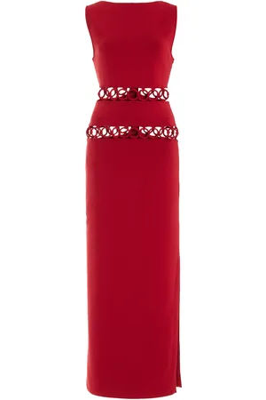 Cult Gaia River Cutout Knit Maxi Dress