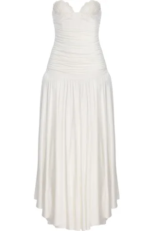 MAGDA BUTRYM Exclusive Riviera Crochet-Trim Jersey Maxi Dress