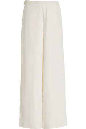 SIR Dorian Linen-Blend Wide-Leg Pants