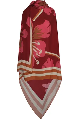 JOHANNA ORTIZ Delicate Astromelia Silk-Blend Shawl