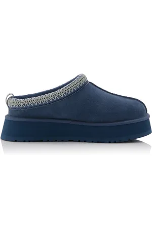 UGG Tazz Sheepskin Platform Slippers