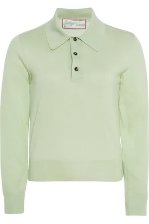 Bottega Veneta Cashmere Polo Top