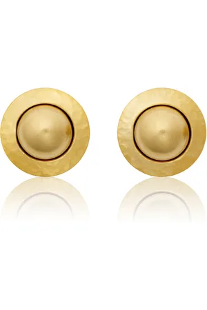 Brinker & Eliza Button Earrings